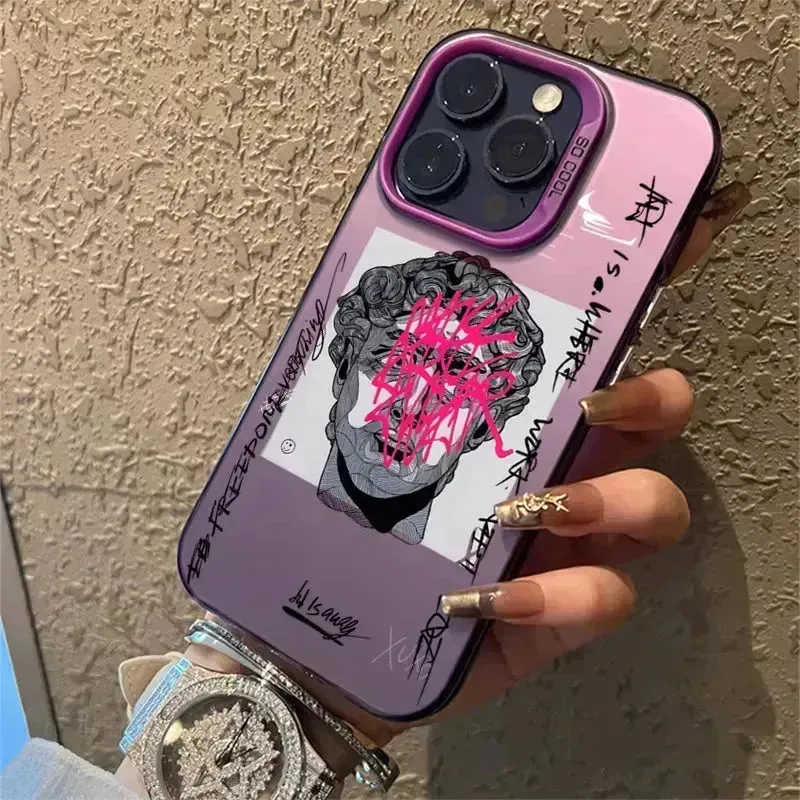 Graffiti Art Silver Phone Case (For iPhones)