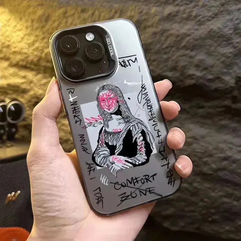 Graffiti Art Silver Phone Case (For iPhones)