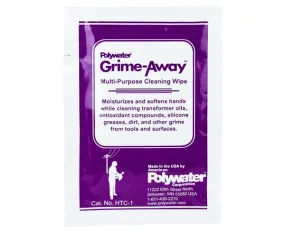 Grime-Away Cleaning Wipes Foil Pouch