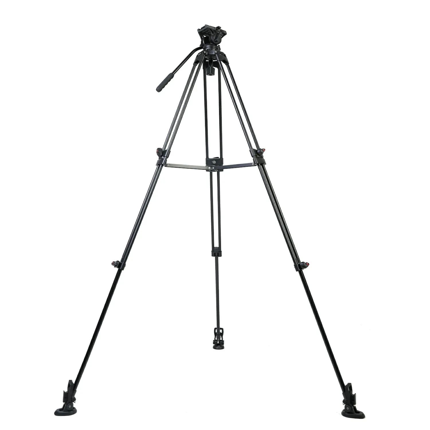 GVM Aluminum Camera Video Tripod DX16 with Fluid Head System