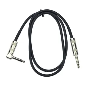 Handy Patch Straight to Right Angled Phono Male Cable (1 Metre)