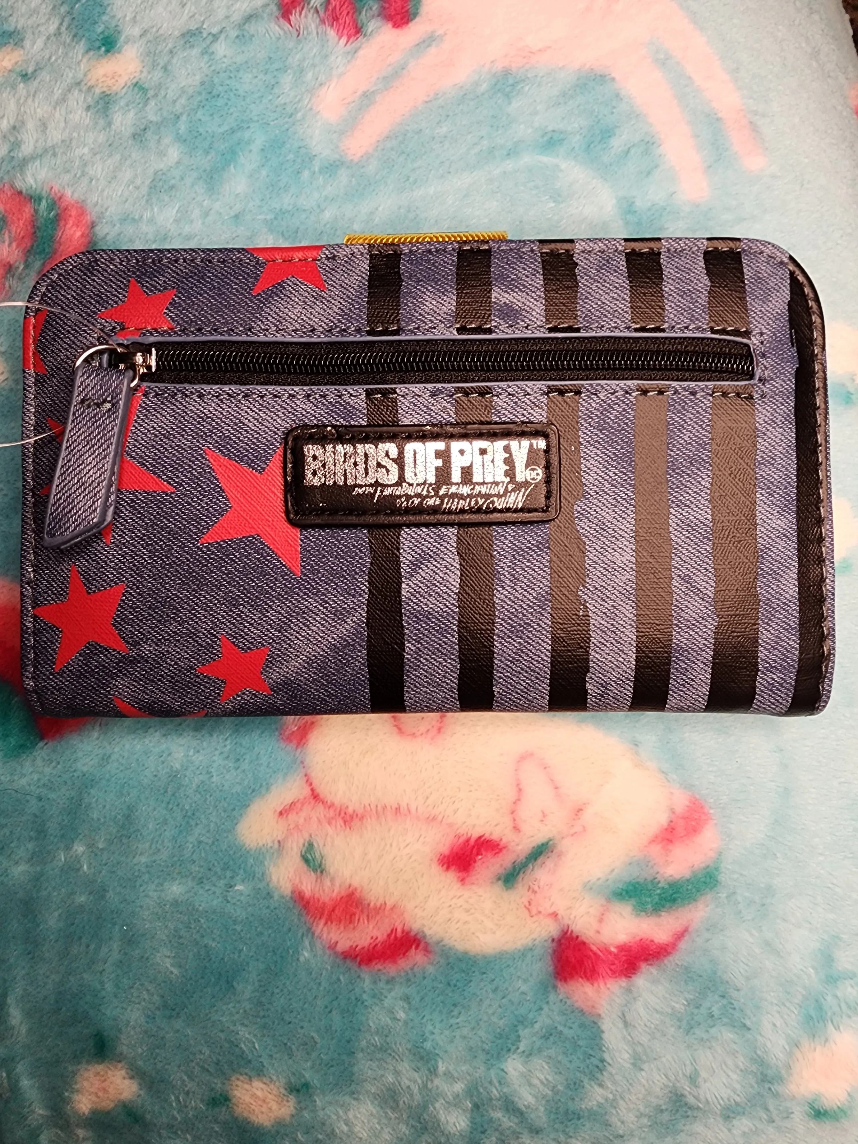 Harley Quinn Birds of Prey Tech Wallet