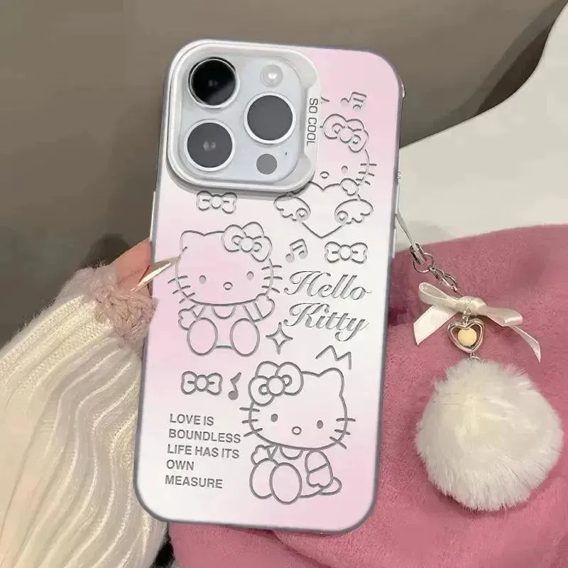 Hello Kitty and Kuromi Vibe Phone Case (For iPhones)