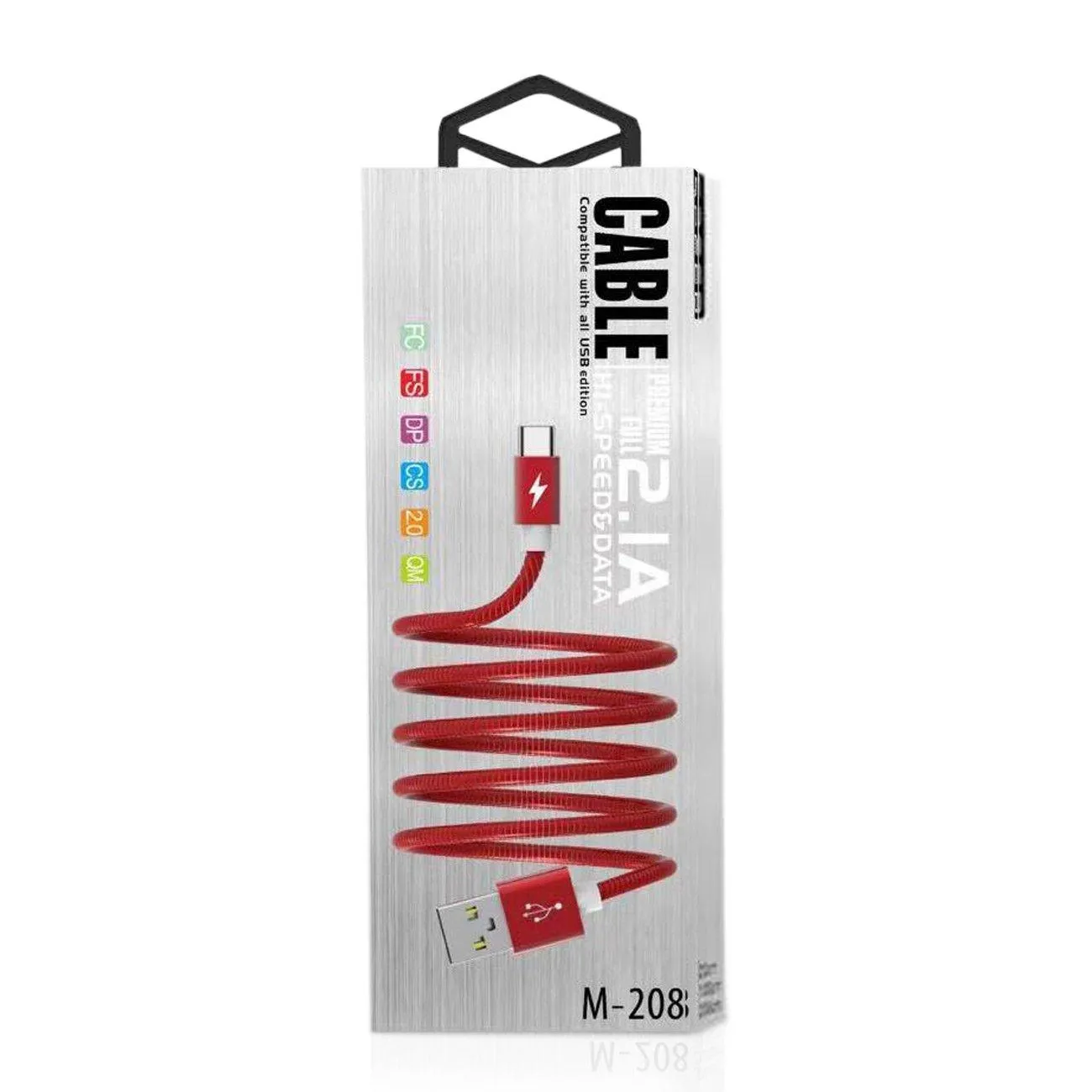 High Speed Type-c Data Cable In Red