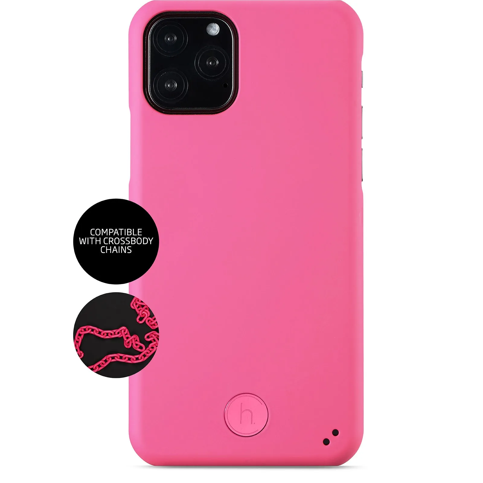 Holdit Style Phone Case for iPhone 11 Pro / Xs / X NEON EDITION - Fluorescent Pink