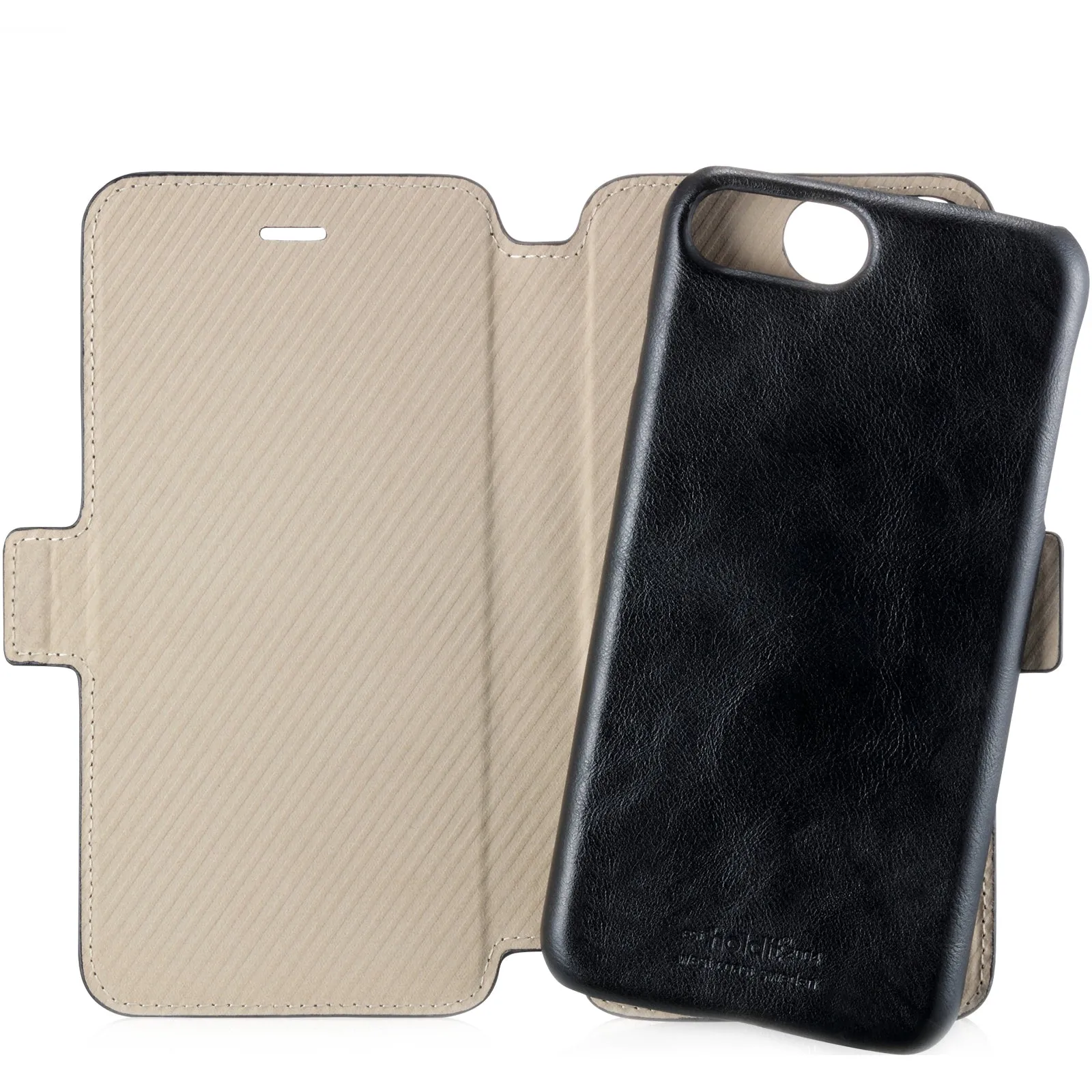 Holdit Style Slim Flip Magnet Wallet Case Berlin for iPhone (8/7/6/6S) Plus - 2 Card Pockets