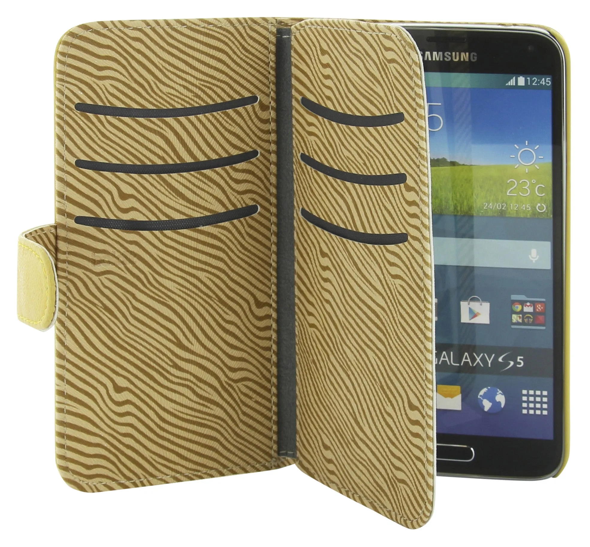 Holdit Wallet Case Extended for Galaxy S5/S5 Neo (6 Card Pockets)