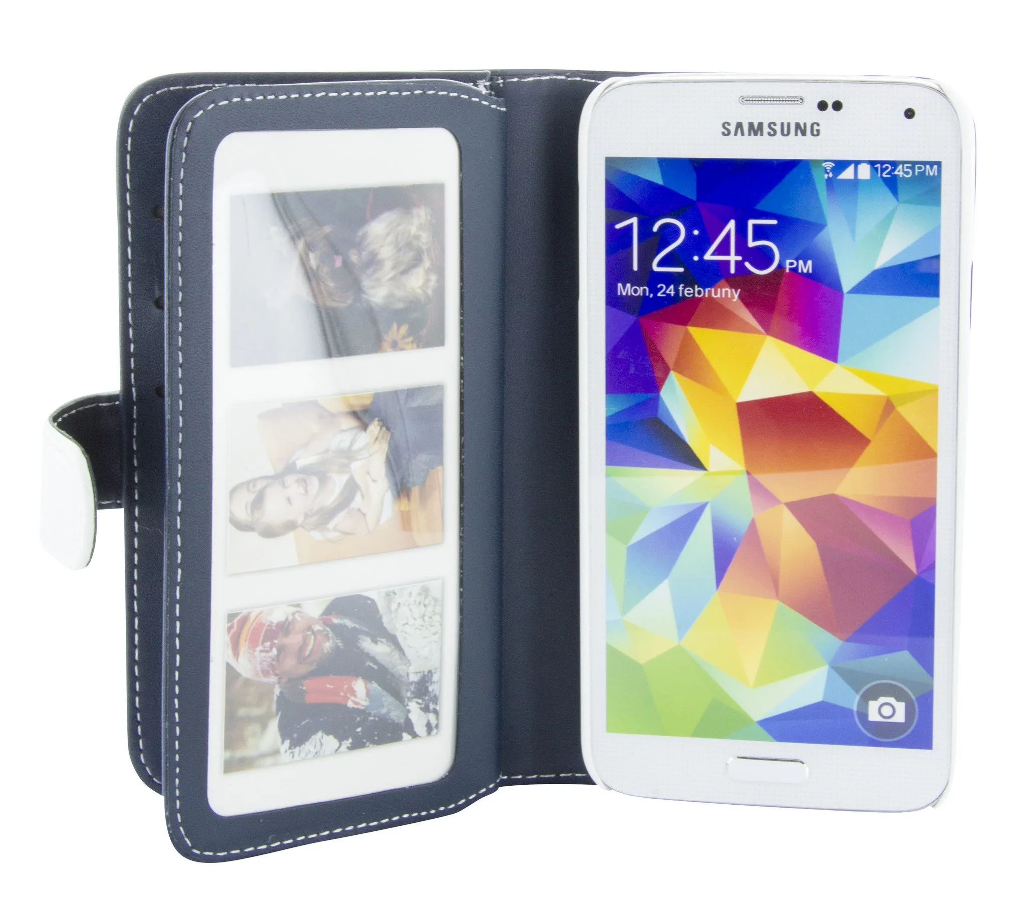 Holdit Wallet Case Extended for Galaxy S5/S5 Neo (6 Card Pockets)