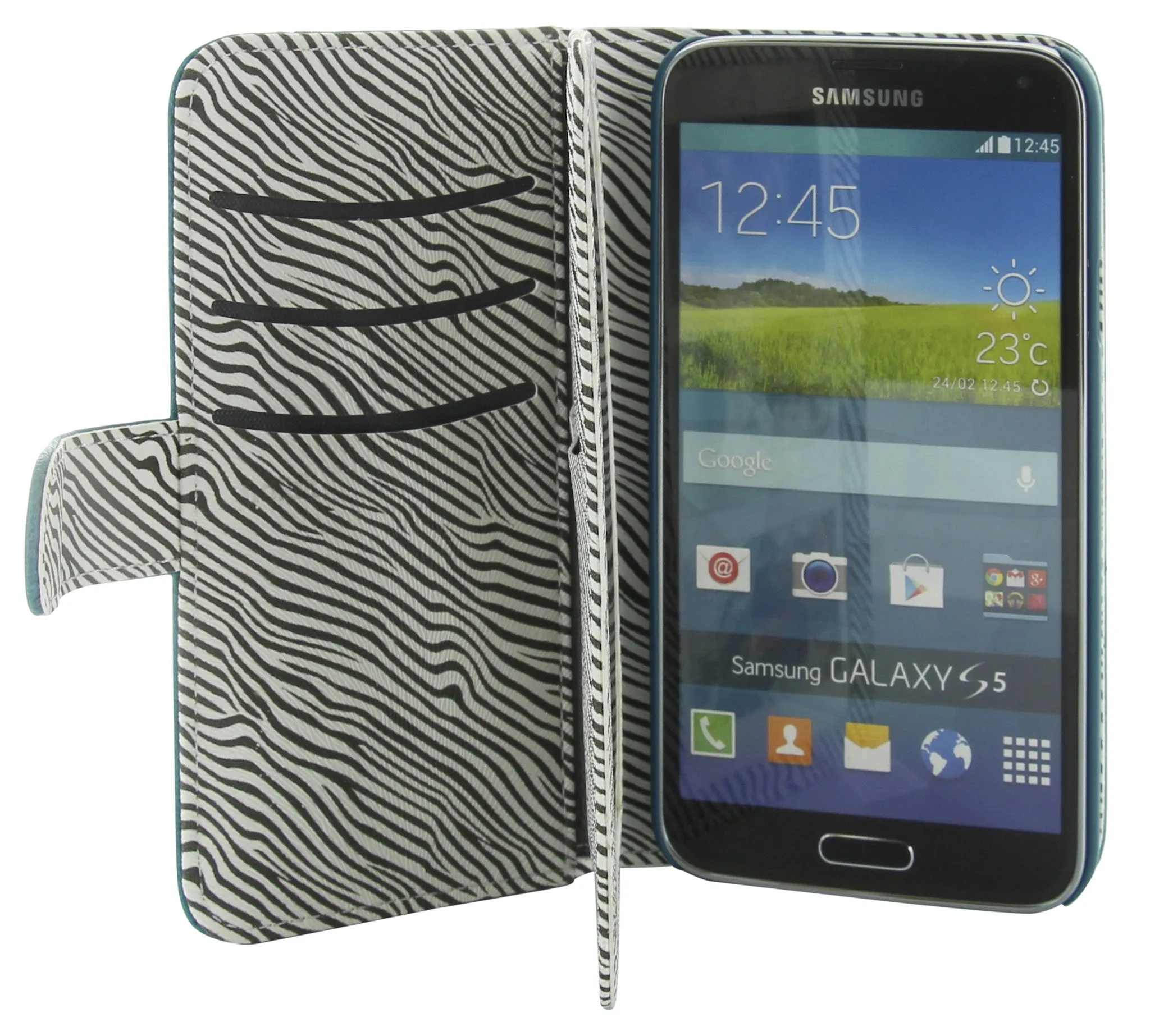 Holdit Wallet Case Extended for Galaxy S5/S5 Neo (6 Card Pockets)