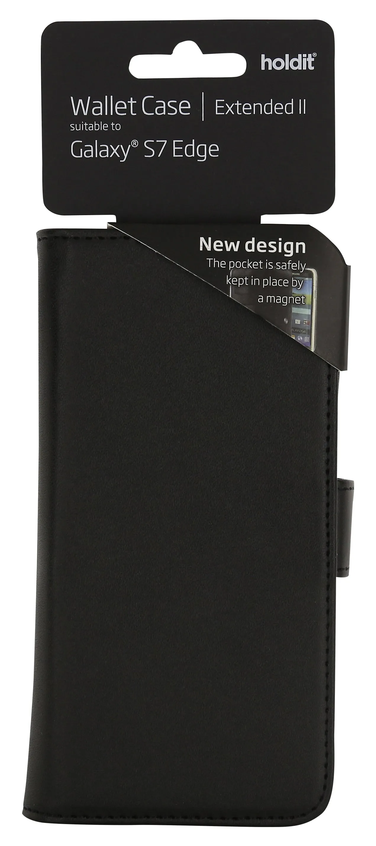 Holdit Wallet Case Extended II for Galaxy S7 Edge (6 Card Pockets)