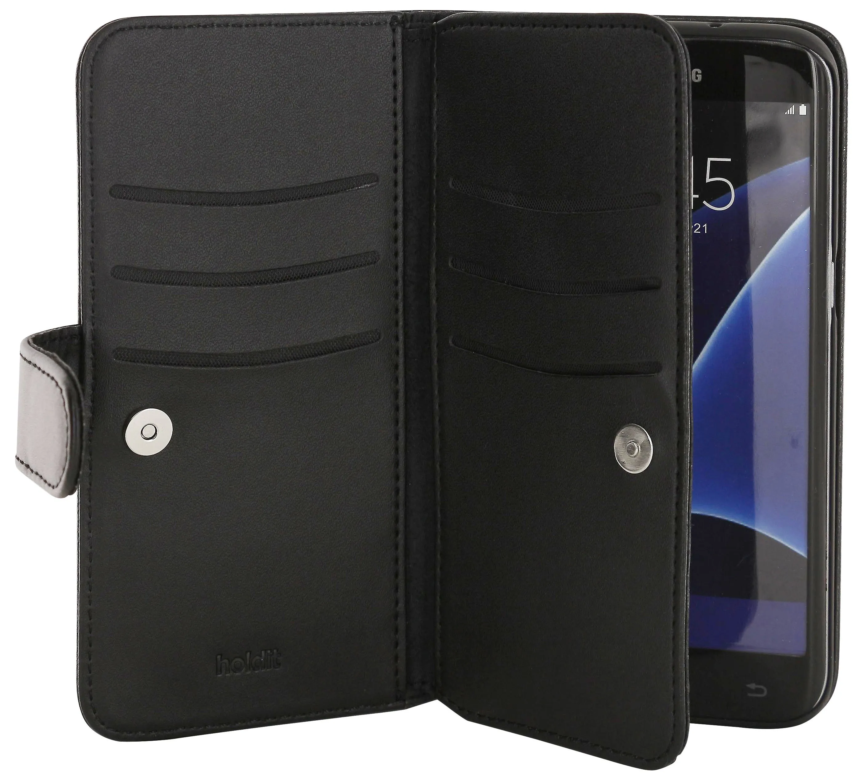 Holdit Wallet Case Extended II for Galaxy S7 Edge (6 Card Pockets)