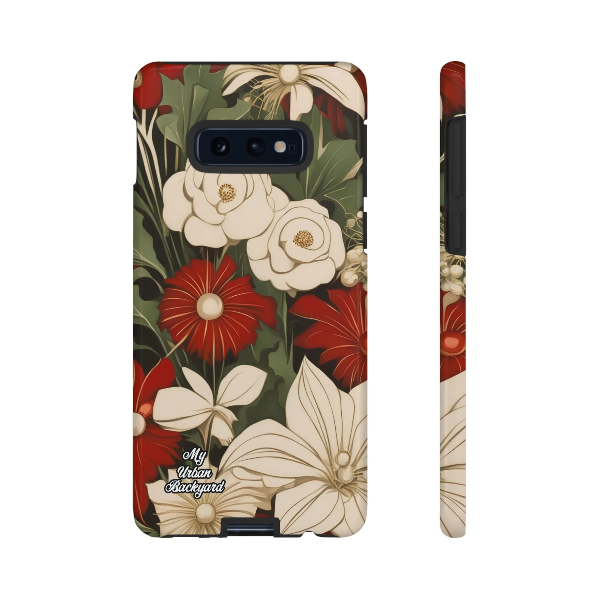 Holiday Flowers, Cell Phone Case - Apple, Samsung or Google Pixel