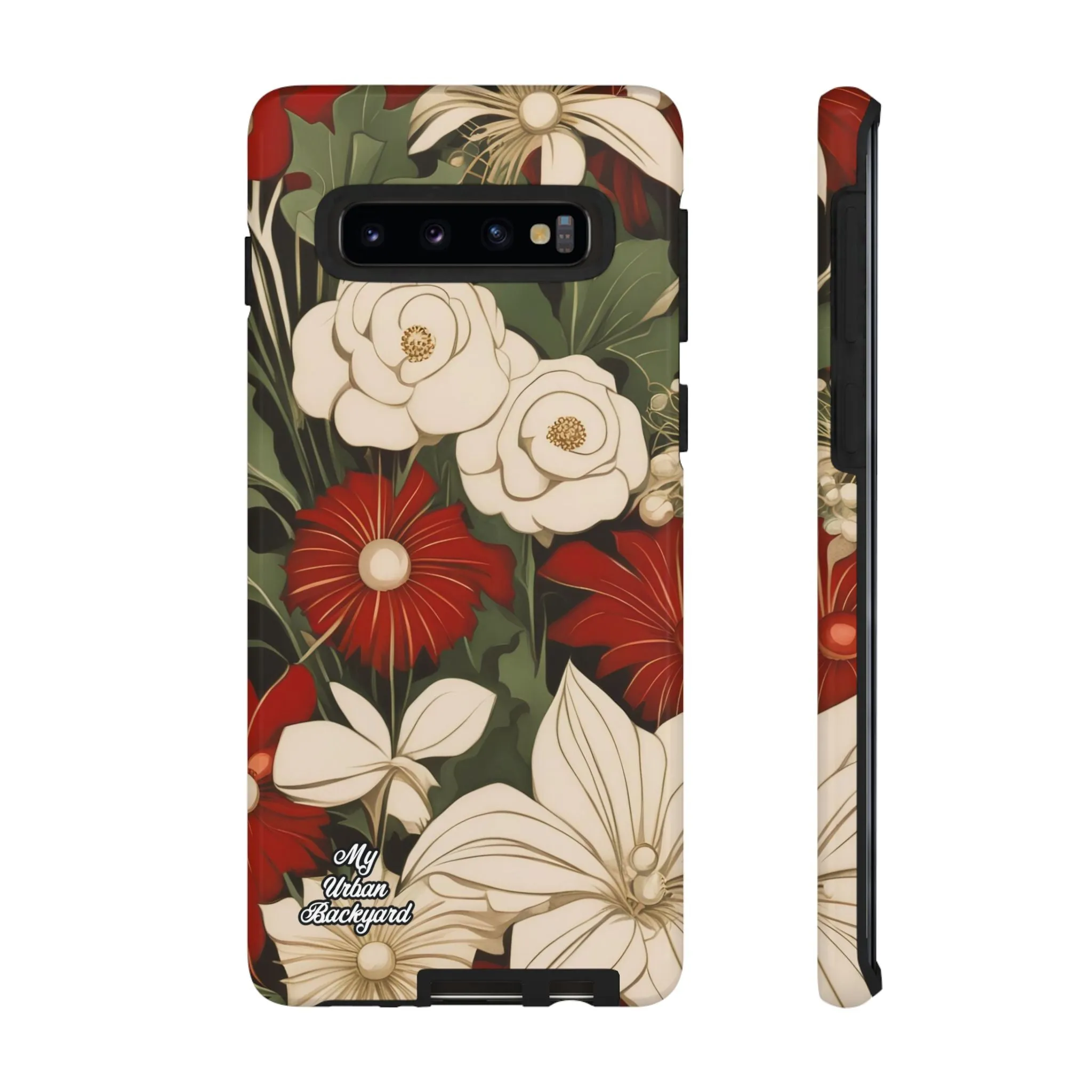 Holiday Flowers, Cell Phone Case - Apple, Samsung or Google Pixel