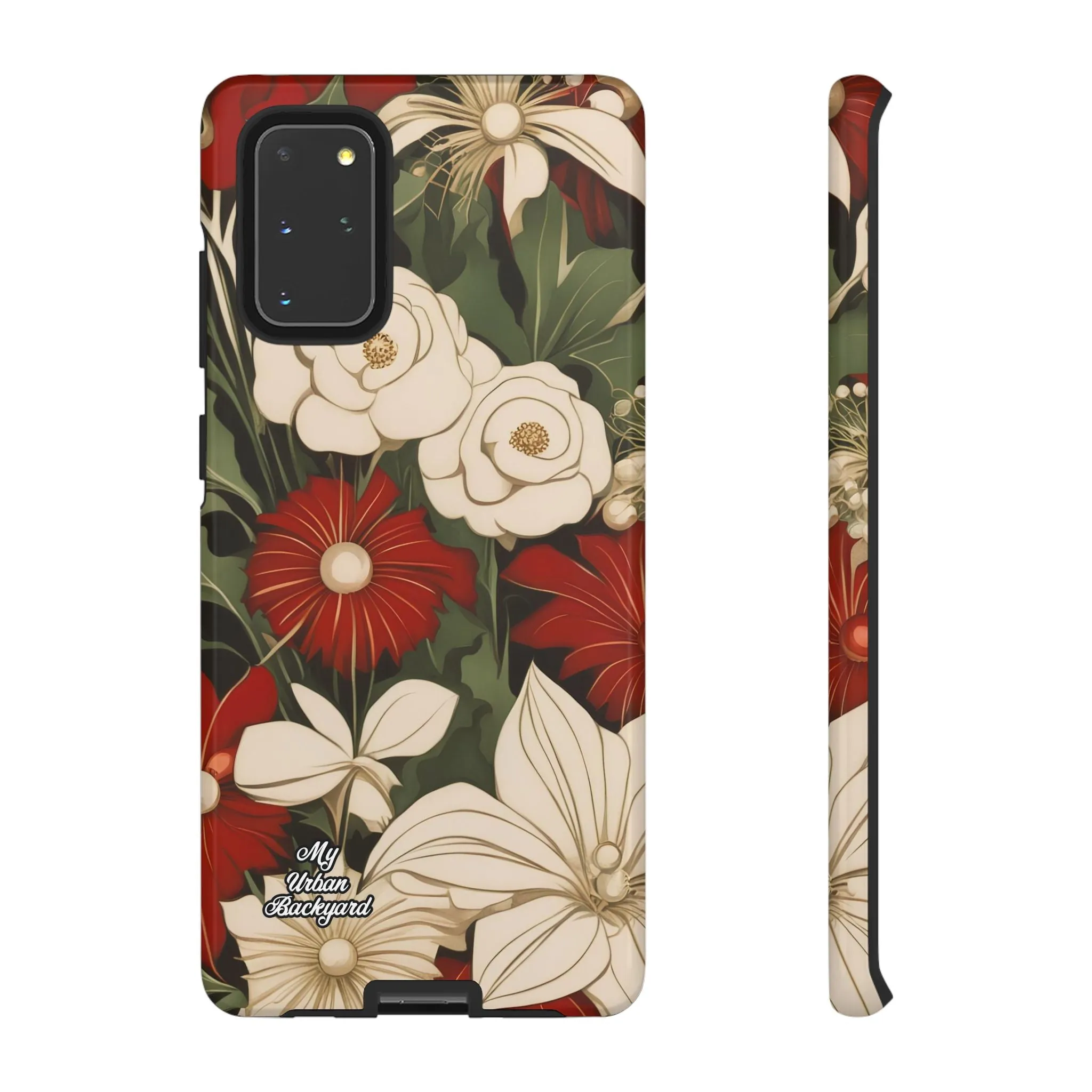 Holiday Flowers, Cell Phone Case - Apple, Samsung or Google Pixel