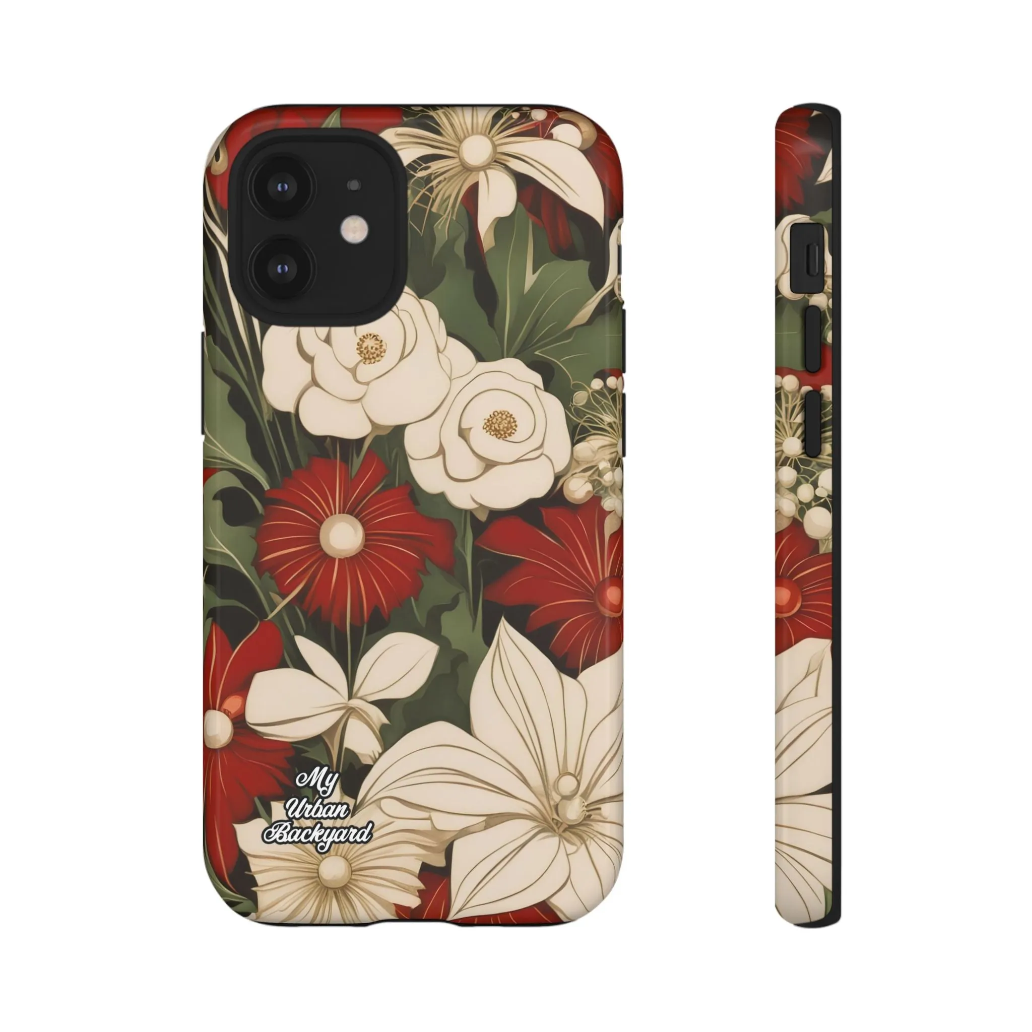 Holiday Flowers, Cell Phone Case - Apple, Samsung or Google Pixel