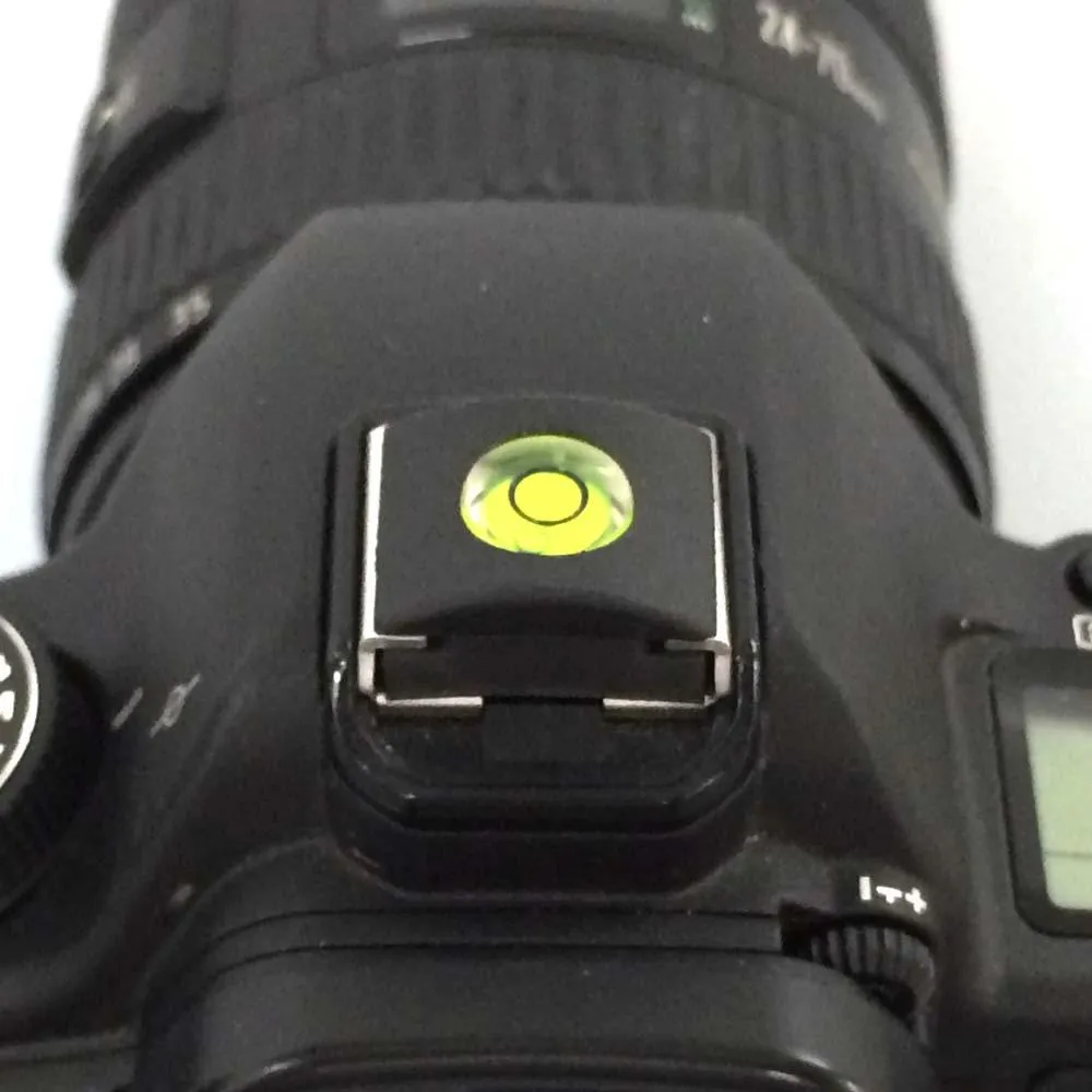 Hot Shoe Protector Cap Camera Cover Bubble Spirit Level For Canon Nikon