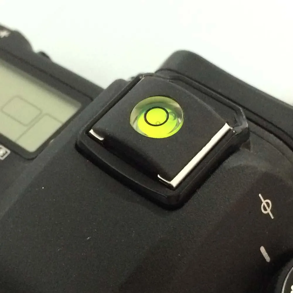 Hot Shoe Protector Cap Camera Cover Bubble Spirit Level For Canon Nikon