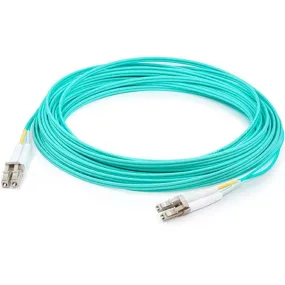 HPE AJ836A LC to LC Multi-Mode OM3 2-Fiber 5 m 1-Pack fiber optic cable