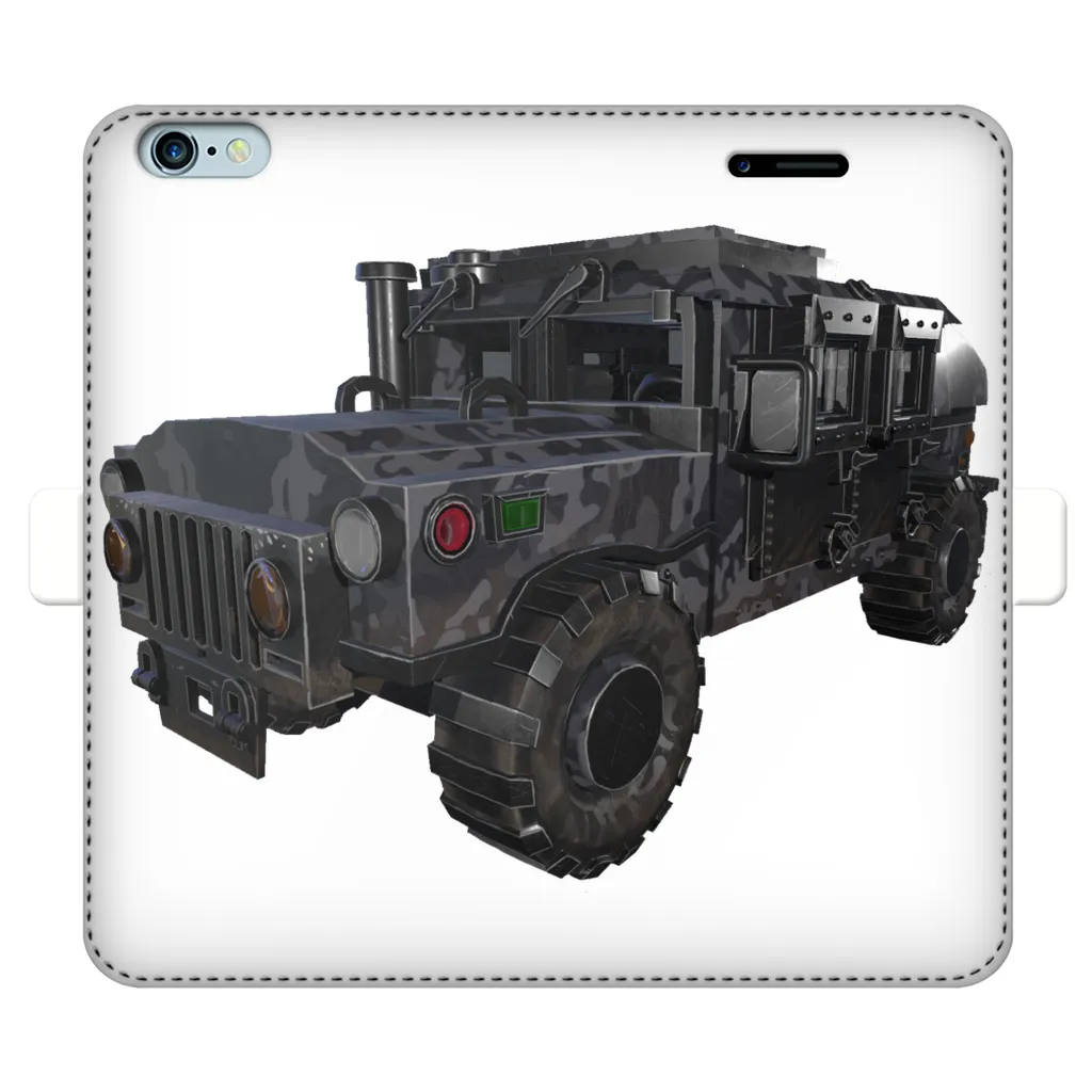 Hummer Vehicle Fully Printed Wallet Cases