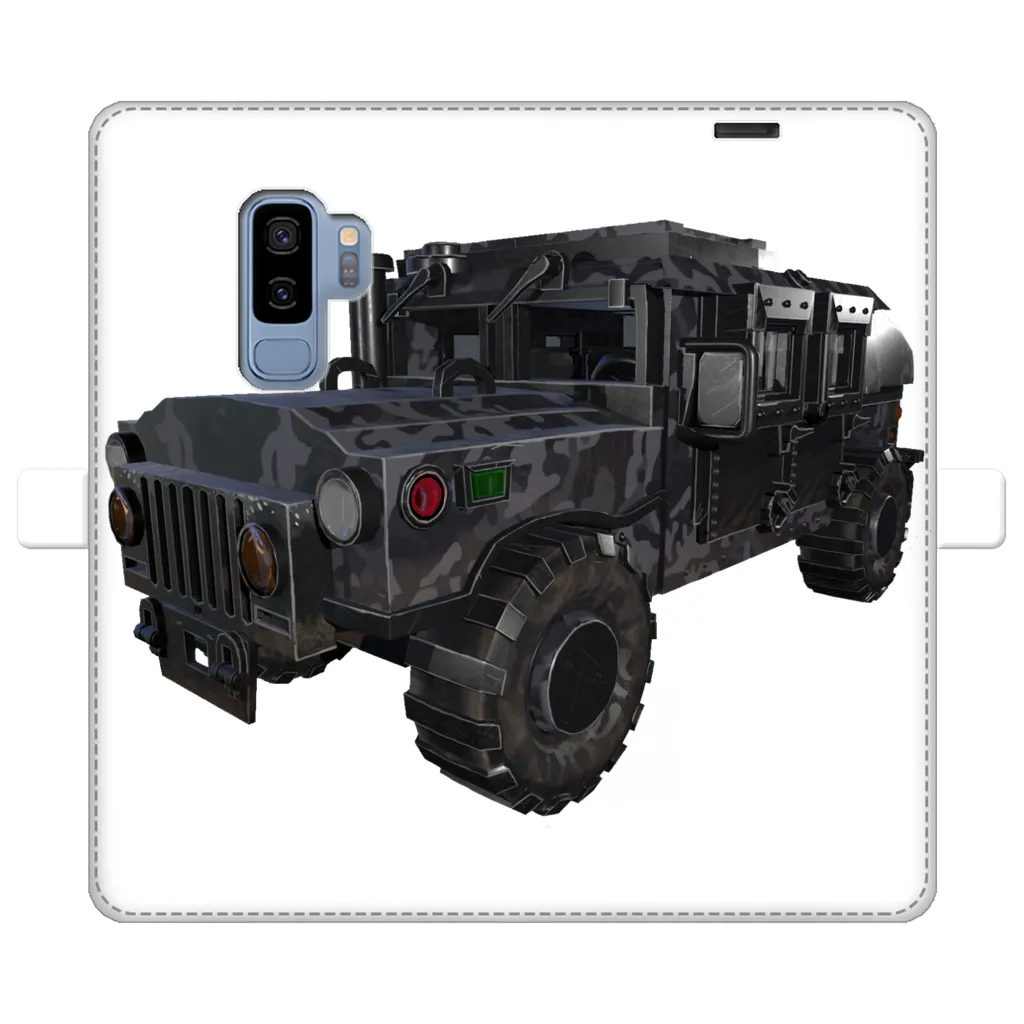 Hummer Vehicle Fully Printed Wallet Cases