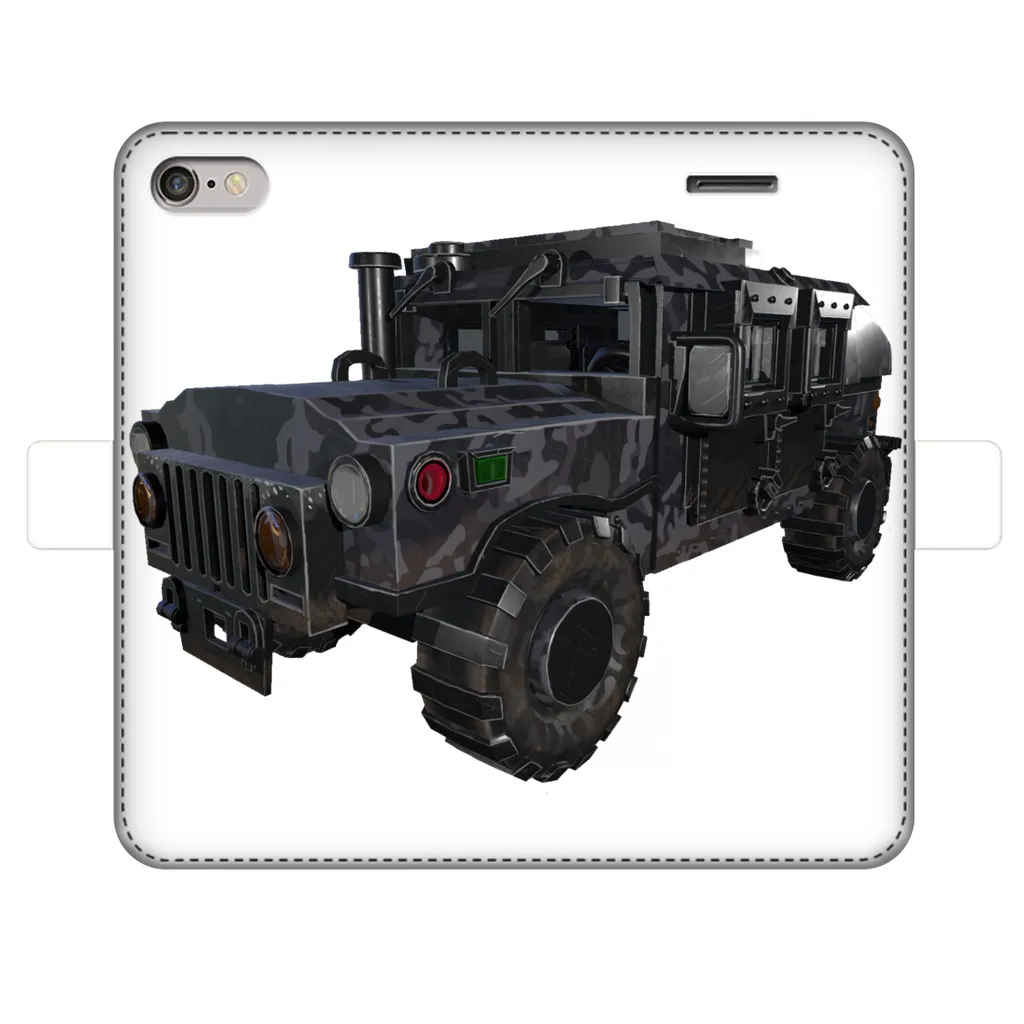 Hummer Vehicle Fully Printed Wallet Cases