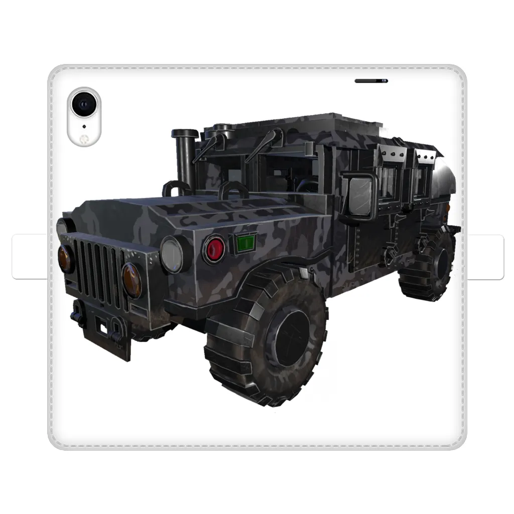 Hummer Vehicle Fully Printed Wallet Cases