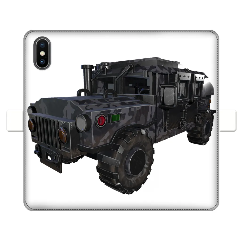 Hummer Vehicle Fully Printed Wallet Cases