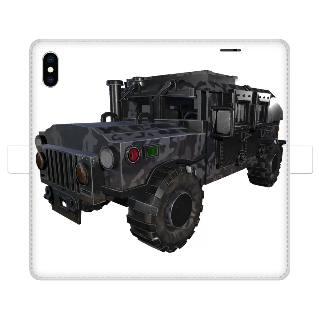 Hummer Vehicle Fully Printed Wallet Cases