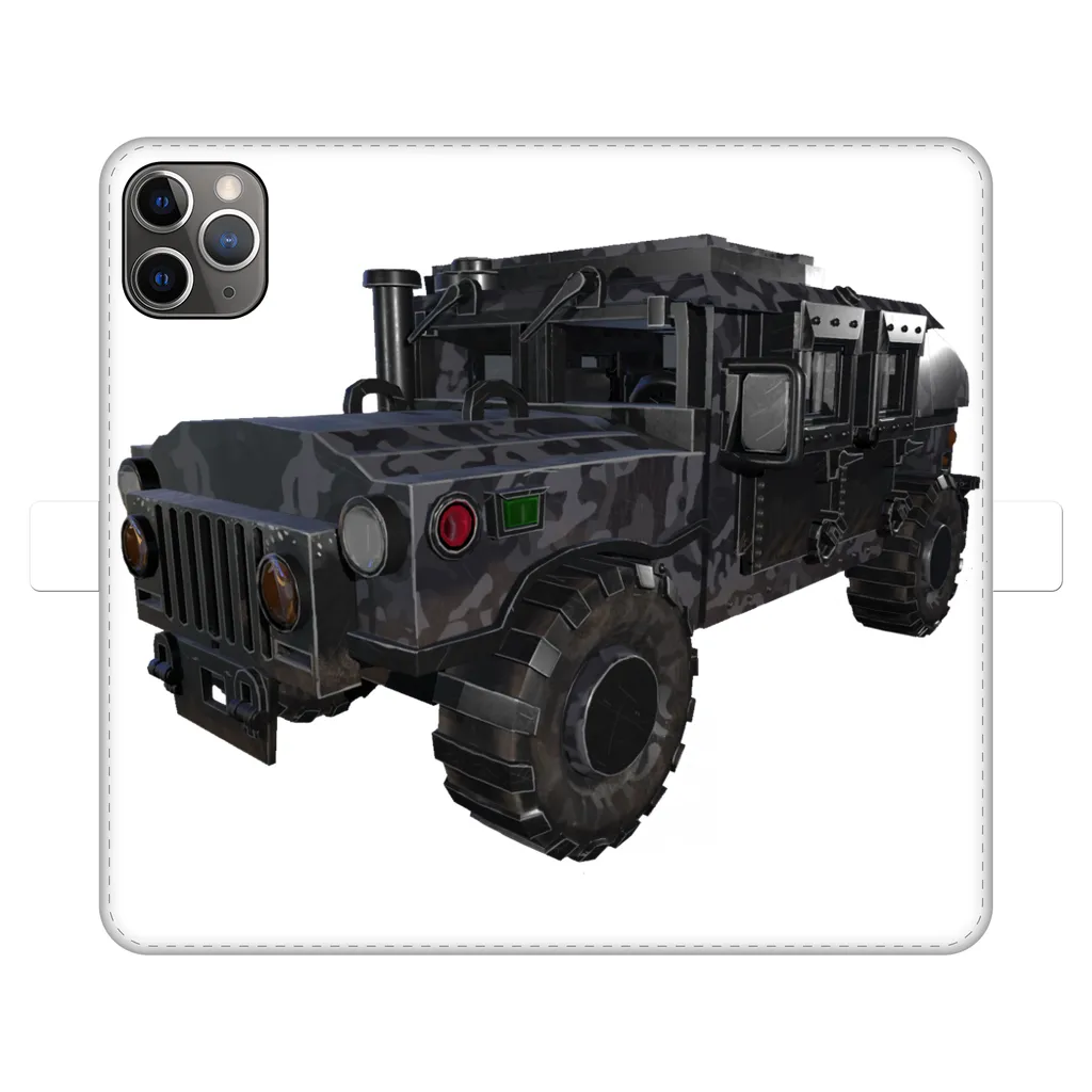 Hummer Vehicle Fully Printed Wallet Cases