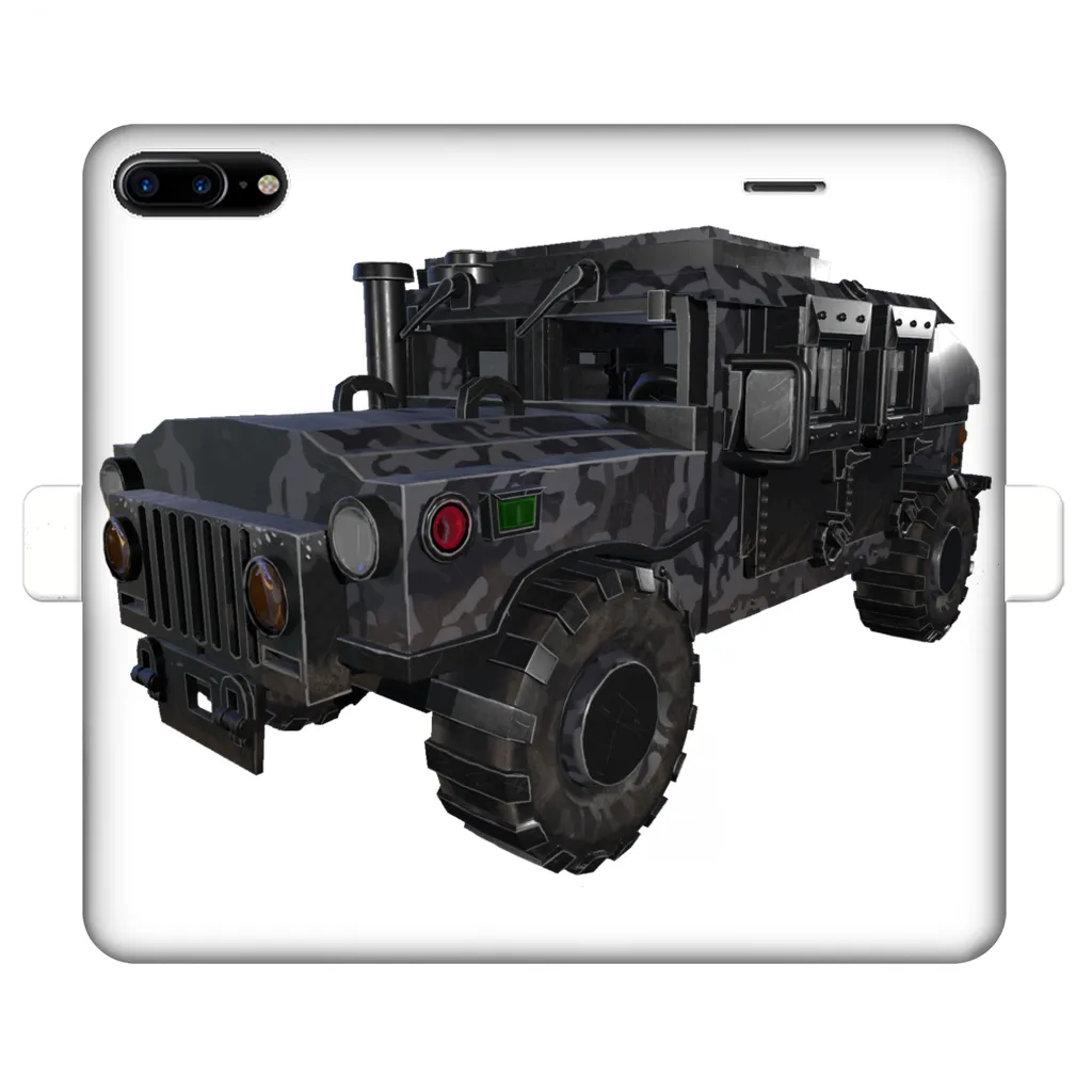 Hummer Vehicle Fully Printed Wallet Cases