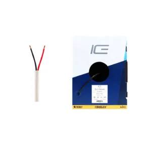 Ice Cable 16-2/P/WHT 16-2 Plenum Cable - 1000ft Box (White)