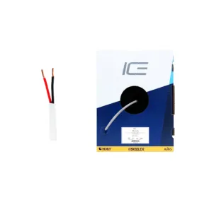 Ice Cable 18-2CS/BOX/WHT/1000 Reduced Thickness 18-2 Cable - 1000ft Box (White)