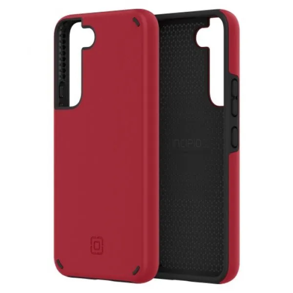 Incipio Duo - Back Cover For Mobile Phone - Salsa Red - For Samsung Galaxy S22 