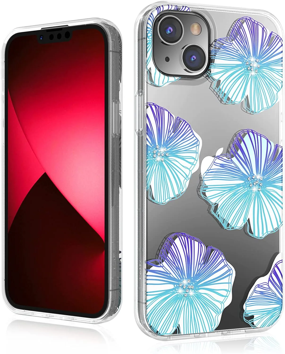 iPhone 14 Pro Case 6.1 inch, Compatible MagSafe Stylish Dazzle Mood Series