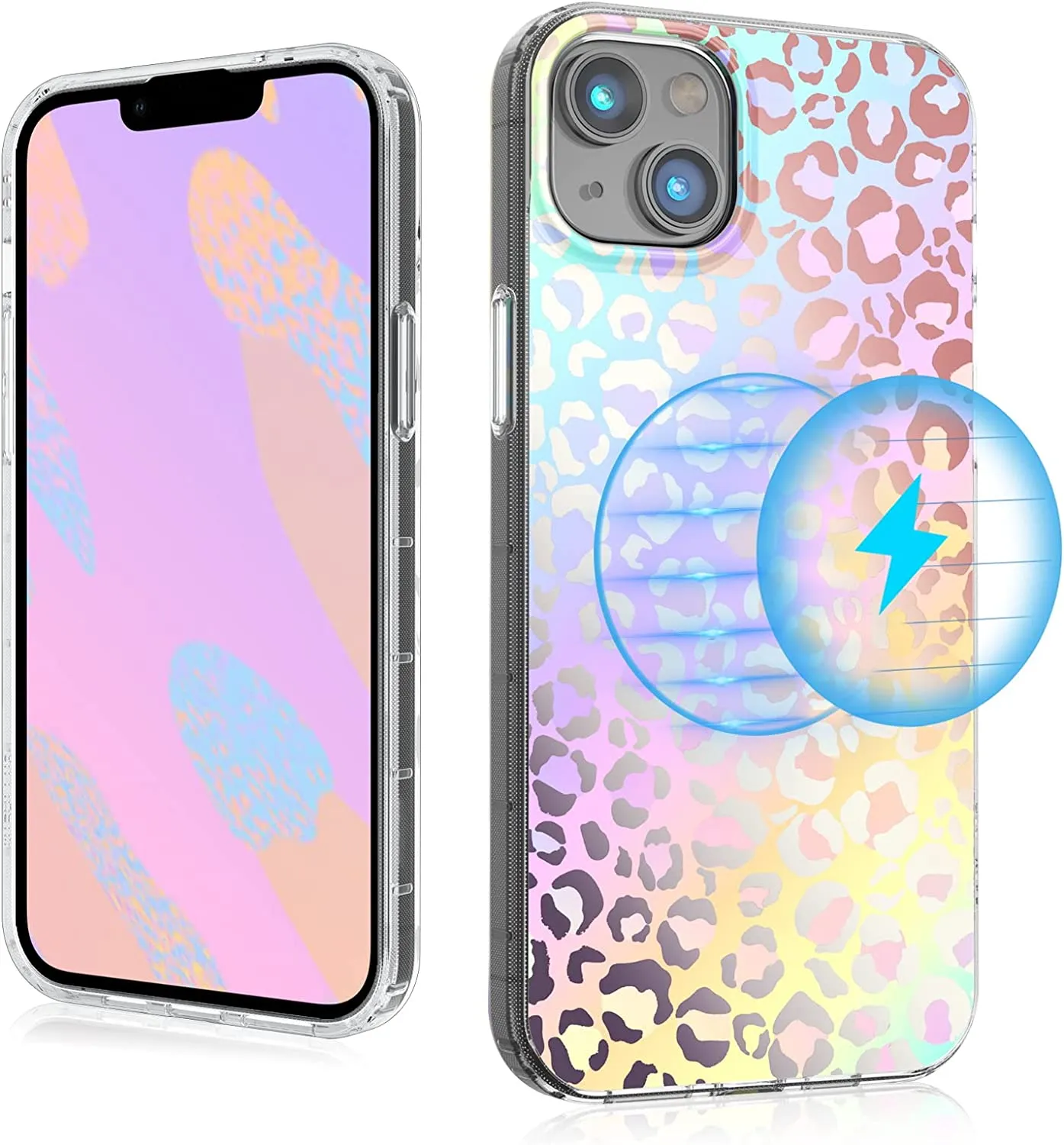 iPhone 14 Pro Case 6.1 inch, Compatible MagSafe Stylish Dazzle Mood Series