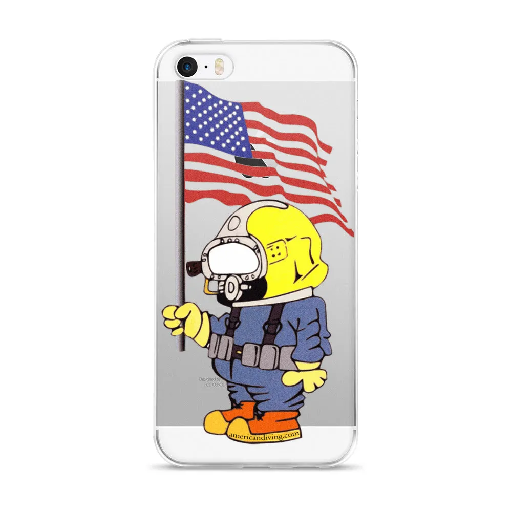 iPhone 6/7/8/X Phone Case w/ Patriot Diver