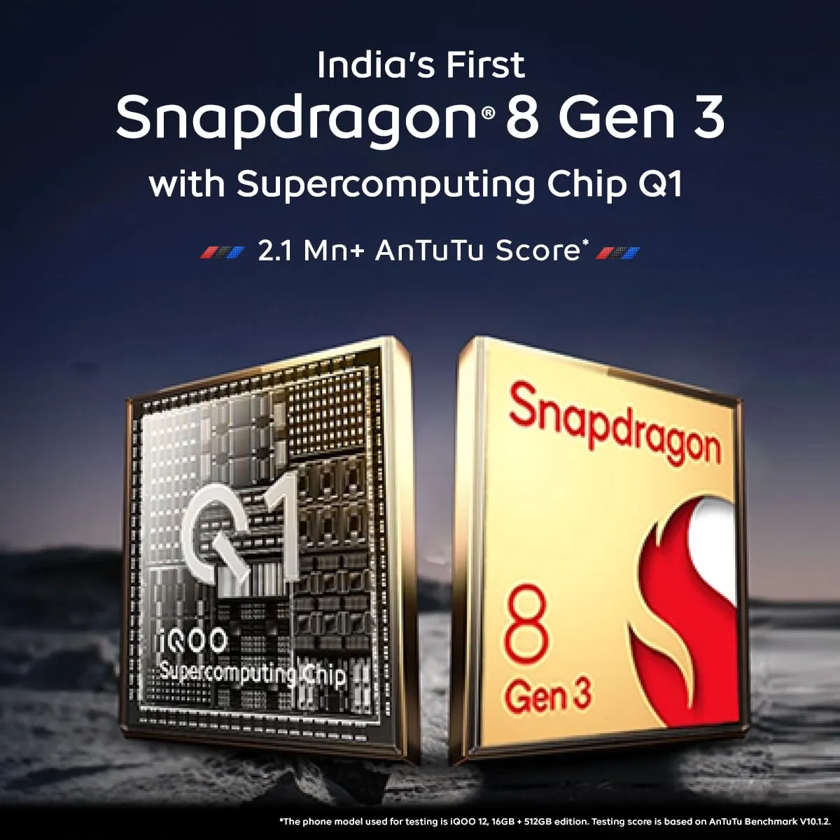 iQOO 12 5G (Alpha, 12Gb Ram, 256Gb Storage) |India's 1St Snapdragon 8 Gen 3 Backcase for Mobile Platform | India's Only Flagship with 50Mp   50Mp   64Mp Camera, Black