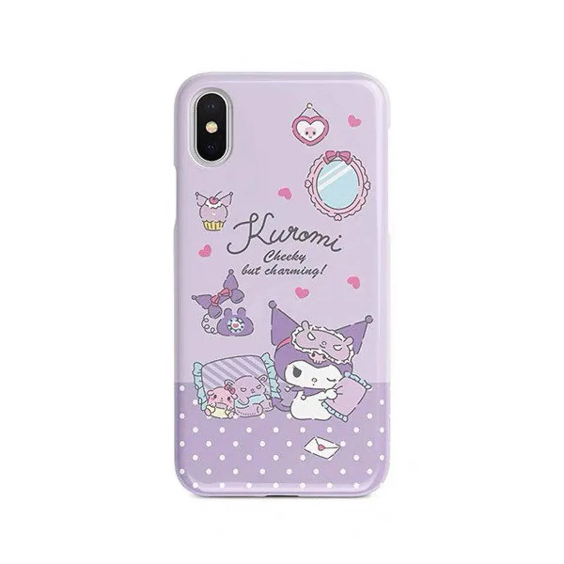 Japanese Cartoon KU Bedroom Pajamas iPhone Case XS XR X 11 12 13 14 15 Pro Promax