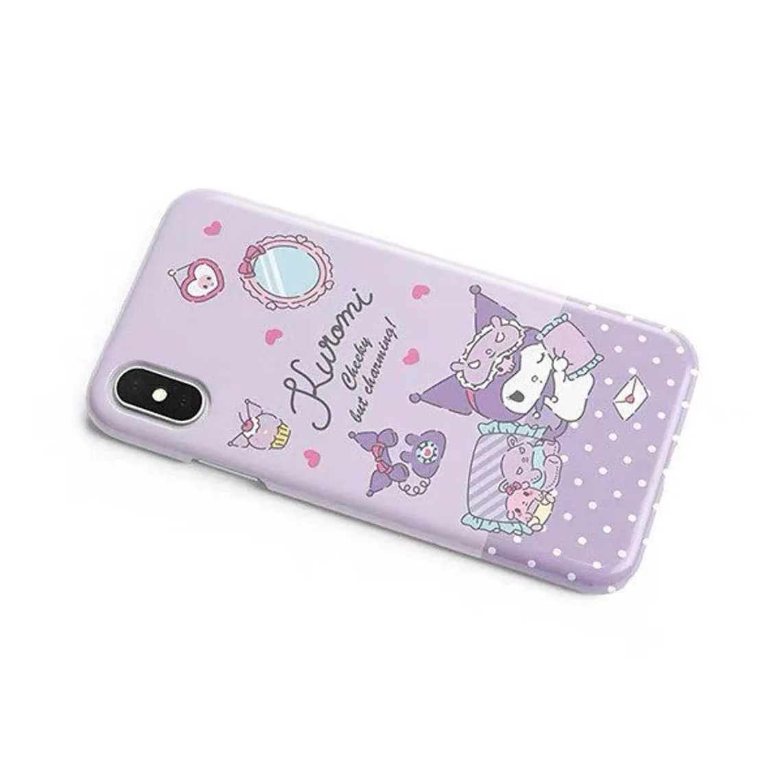 Japanese Cartoon KU Bedroom Pajamas iPhone Case XS XR X 11 12 13 14 15 Pro Promax