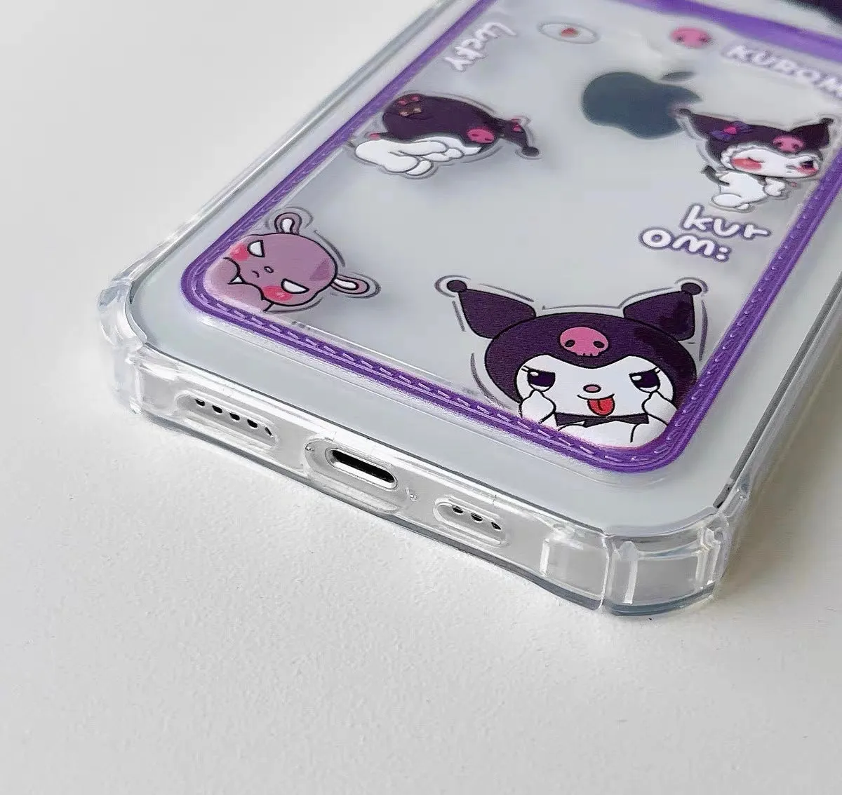 Japanese Cartoon Lovely Photo Holder | MM Melody KU Kuromi - iPhone Case PLUS X 11 12 13 14 15 Pro Promax