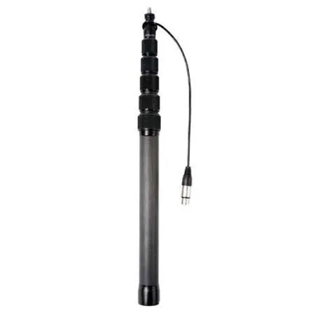 K-Tek Avalon Series KEG88CC 88" 6-Section Graphite Traveler Boom Pole with Internal Coiled XLR Cable