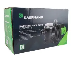 KAUFMANN 1200W SWIMMING POOL PUMP