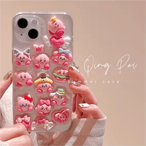 Kawaii Kirby iPhone Case