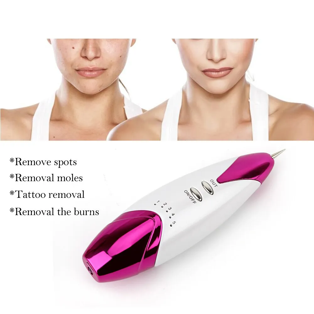 Laser Dark Spot Mole Freckle Removal Pen Spots Removal Machine For Tattoo Removal Instrument Dot Mole Spot Pen Home Salon Use