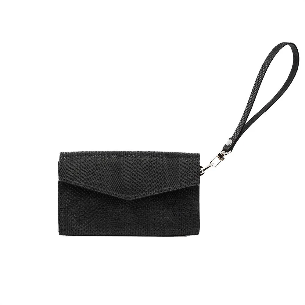 Leather AirTag Long Flap Wallet - Stylish and Functional | YourName eCommerce