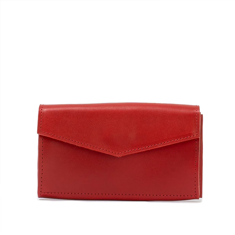 Leather AirTag Long Flap Wallet - Stylish and Functional | YourName eCommerce