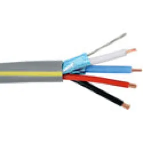 Liberty LLINX-U PVC Control Cable 22 AWG 1 Pair Shielded and 2 Cond. Composite - 1000 Ft.