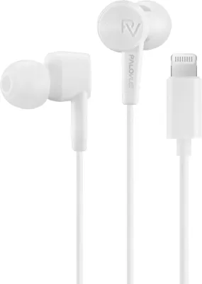 Lightning Headphones Earphones Earbuds Compatible iPhone 14 iPhone 13 iPhone 12 11 Pro Max iPhone X XS Max XR iPhone 8 7 Plus MFi Certified with Microphone Controller SweetFlow (White)