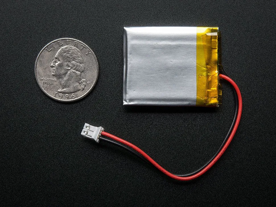 Lithium Ion Polymer Battery - 3.7v 500mAh