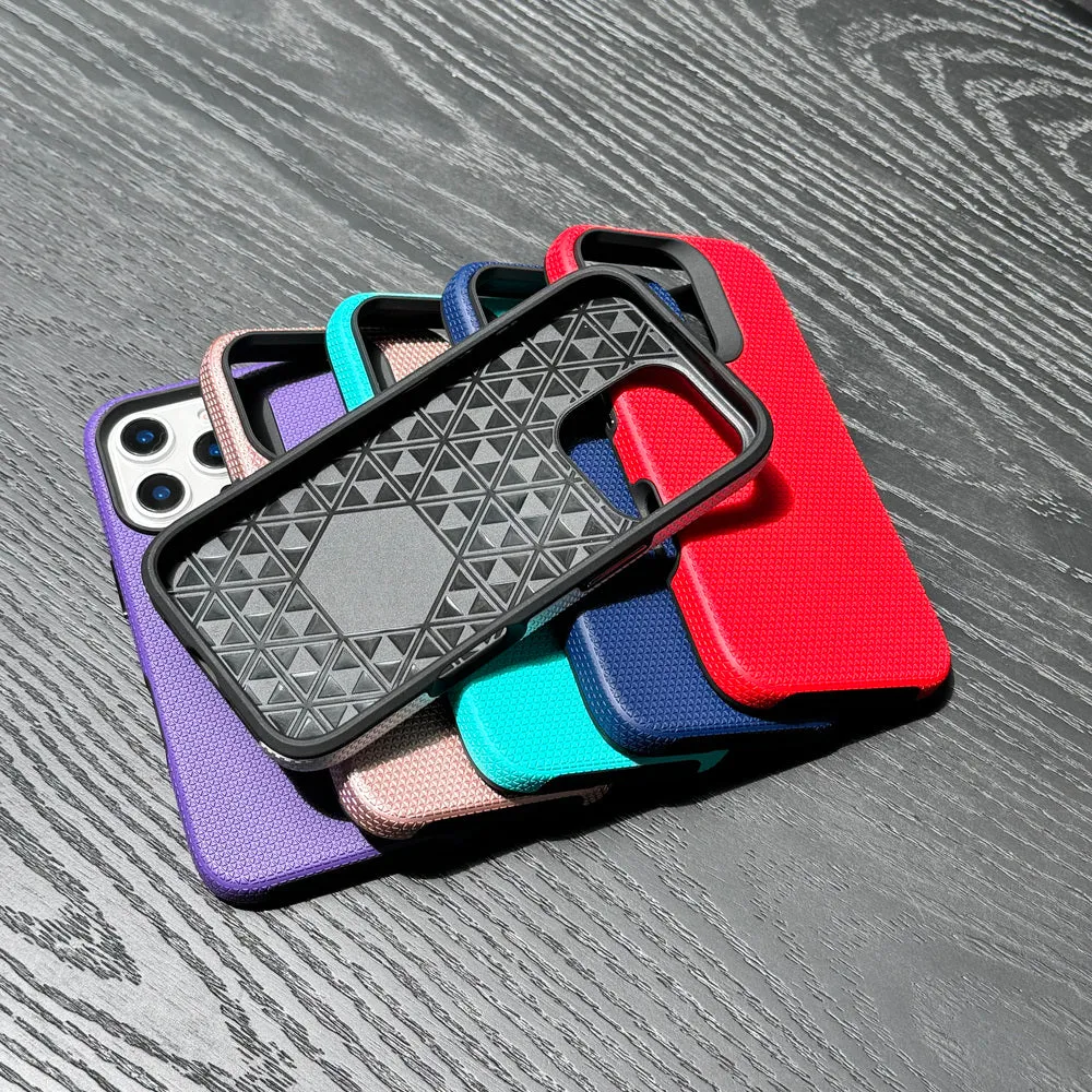 Lots of triangle good grip case iphone 7 x xr 11 12